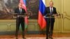 Ceyhun Bayramov və Sergey Lavrov (Rəsmi foro, mənbə Azərbaycan Xarici İşlər Nazirliyi)