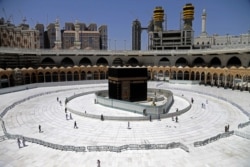 Muqaddas Ka'ba ziyoratgohi, Makka, Saudiya Arabistoni, 2020-yil, 3-aprel