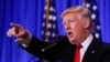 U.S. President-elect Donald Trump speaks during a press conference in Trump Tower, Manhattan, New York, Jan. 11, 2017.