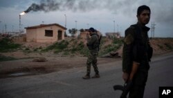 Suriyaning kurdlar nazoratidagi neft koni