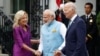 ប្រធានាធិបតី​ស.រ.អ.​លោក Joe Biden ស្វាគមន៍​នាយករដ្ឋមន្ត្រី​ឥណ្ឌាលោក Narendra Modi នៅសេតវិមាន​ក្នុង​រដ្ឋធានីវ៉ាស៊ីនតោន