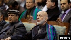 Afg'oniston prezidenti Hamid Karzay Loya Jirg'ada, Kobul, 24-noyabr, 2013-yil
