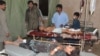 Pakistani children injured in a suicide attack are being treated at a local hospital in Jacobabad, Pakistan, Oct. 23, 2015. 