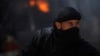 A fighter from the Islamist Syrian rebel group Jabhat al-Nusra 