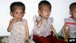Trẻ em trong độ tuổi 4 và 5 tuổi trong quận Anpyon tỉnh Kangwon của Bắc Triều Tiên bị suy dinh dưỡng