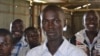 Former child soldiers begin reintegration process at Mutobo camp, Oct. 7, 2013. (Photo: Margaret Besheer for VOA) 