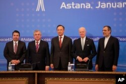 Turkiya, Rossiya, BMT va Eron diplomatlari, Ostona, 2017