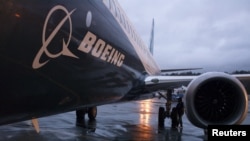 “Boeing-737 MAX 8” rusumli samolyot 
