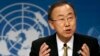 FILE - United Nations Secretary-General Ban Ki-moon.