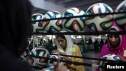 Fábrica das bolas oficiais do Mundial