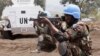 Tanzanian Forces of the U.N. Intervention Brigade attend a training session outside Goma in the eastern Democratic Republic of Congo, Aug. 9, 2013.