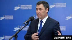 Qirg'iziston rahbari Sadir Japarov