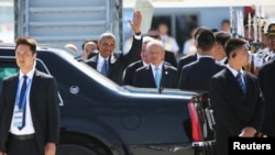 AQSh Prezidenti Barak Obama Xitoyga yetib keldi, 3-sentabr, 2016-yil.
