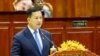 This handout from the Cambodia National Assembly taken and released on August 22, 2023 shows Cambodia's Prime Minister Hun Manet delivering a speech during a parliamentary meeting at the National Assembly building. (Photo by Handout / AFP)