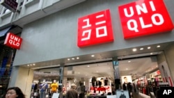Cửa hàng Uniqlo ở thủ đô Tokyo, Nhật Bản. (AP Photo/Shizuo Kambayashi)