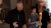 U.N. High Representative for Disarmament Affairs Angela Kane and Ake Sellstrom (L), the head of a U.N. chemical weapons investigation team, leave their hotel in Damascus, Syria, Aug. 27, 2013. 